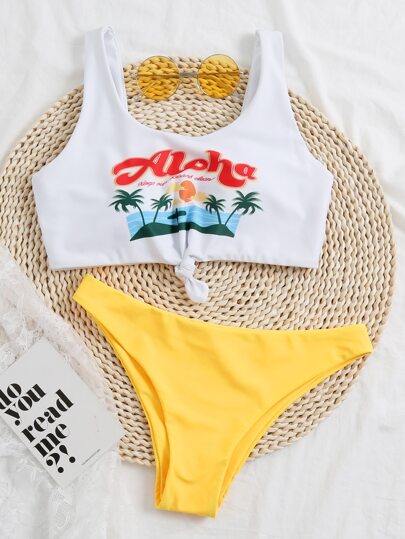 Pineapple Embroidered Ruffle Armhole Striped Top SHEIN UK Pineapple Embroidered Ruffle Armhole Striped Top SHEIN UK