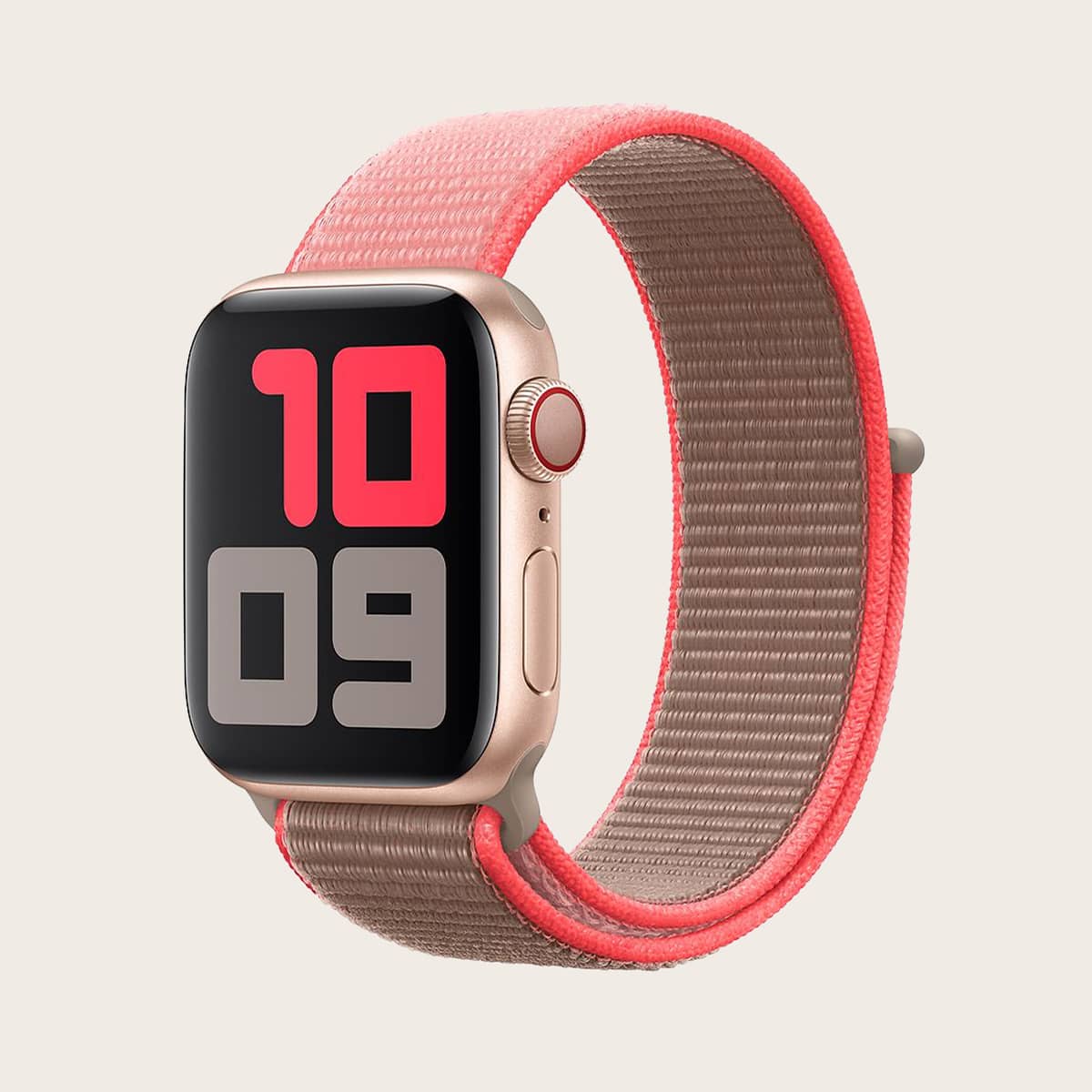

1pc Nylon Loopback iWatch Band, Multicolor