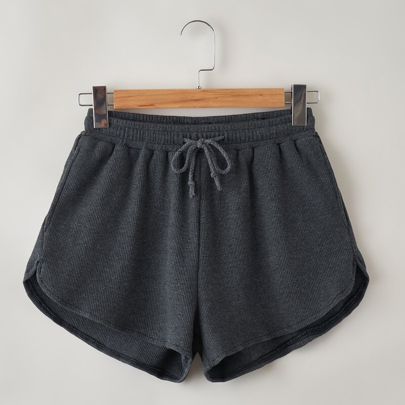

Drawstring Dolphin Shorts, Dark grey