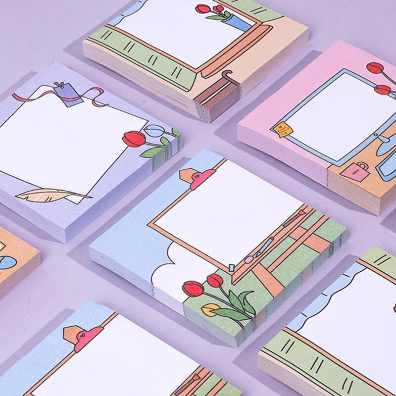 

1pack Cartoon Graphic Random Sticky Note, Multicolor