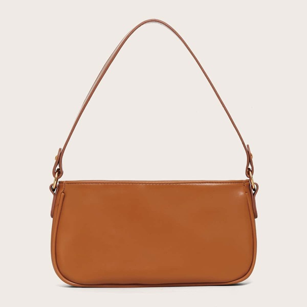 

Minimalist Baguette Bag, Brown