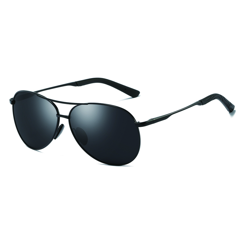 

Guys Top Bar Polarized Sunglasses, Black