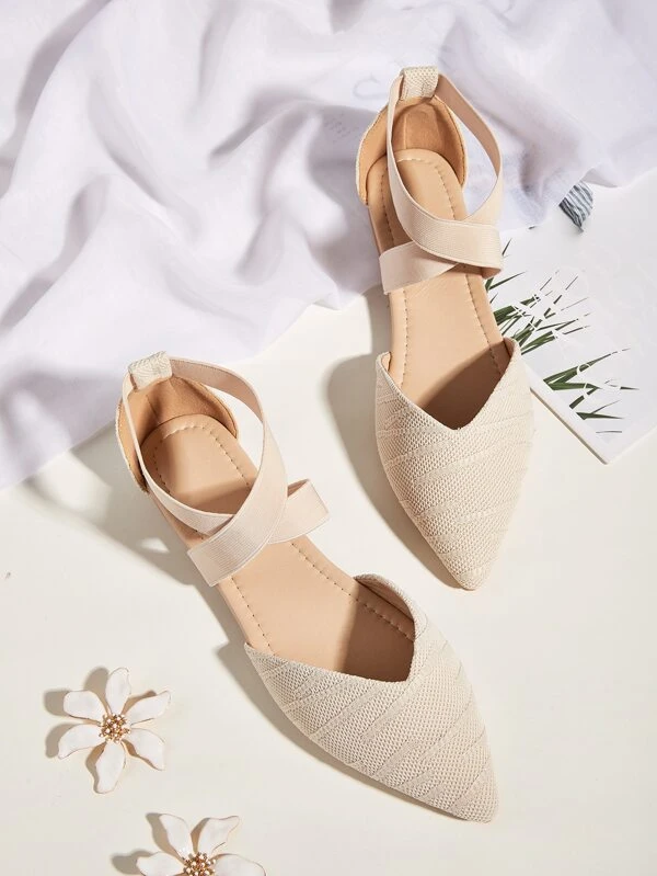 chaussures plates bout pointu