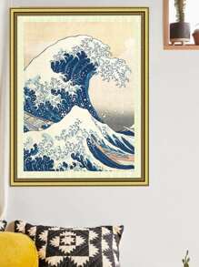 Tranh kim cương sóng biển - Nhiều màu - Xem 1