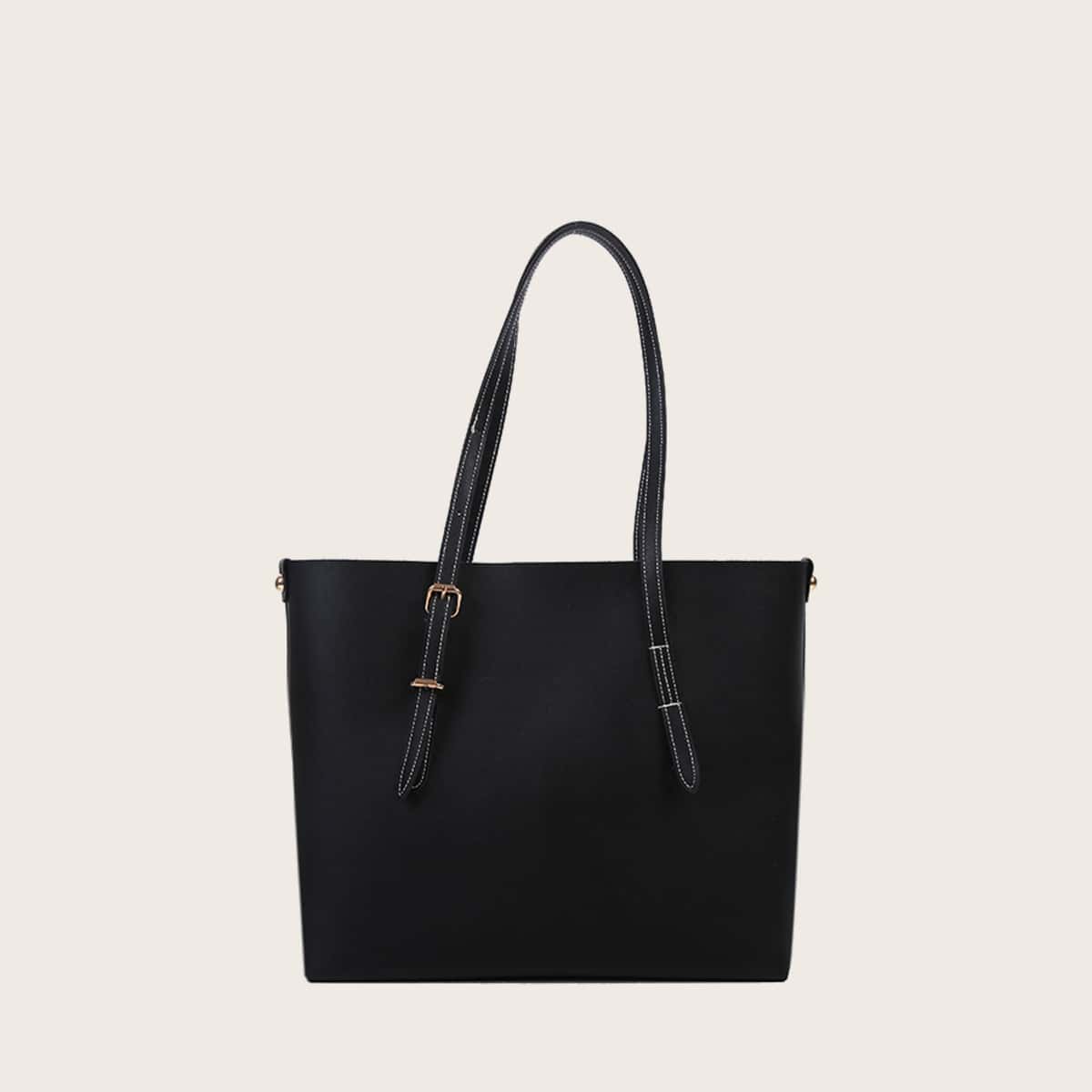 

Minimalist Tote Bag, Black