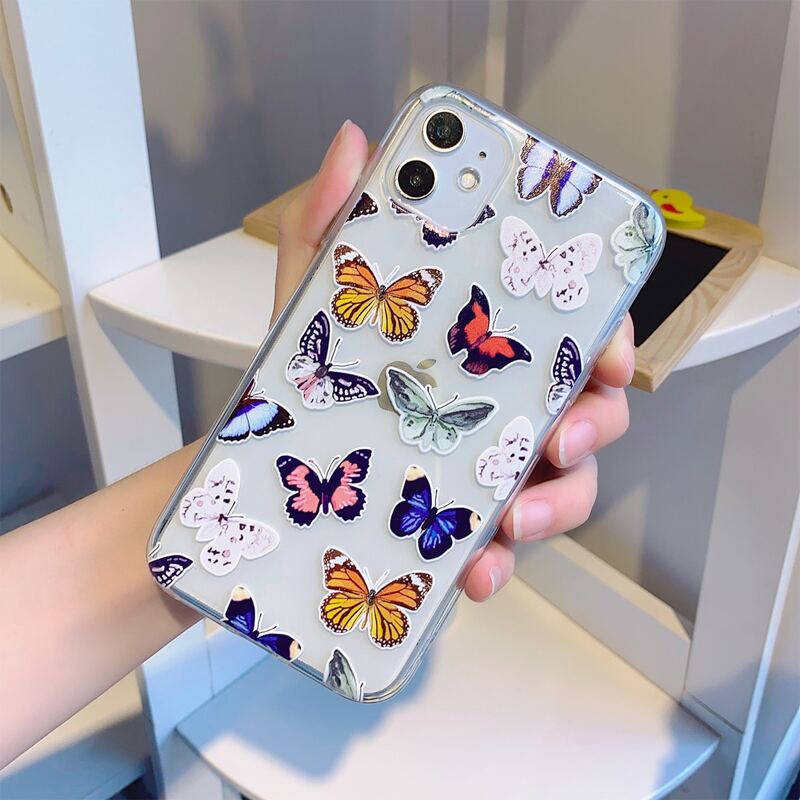

Butterfly Clear iPhone Case