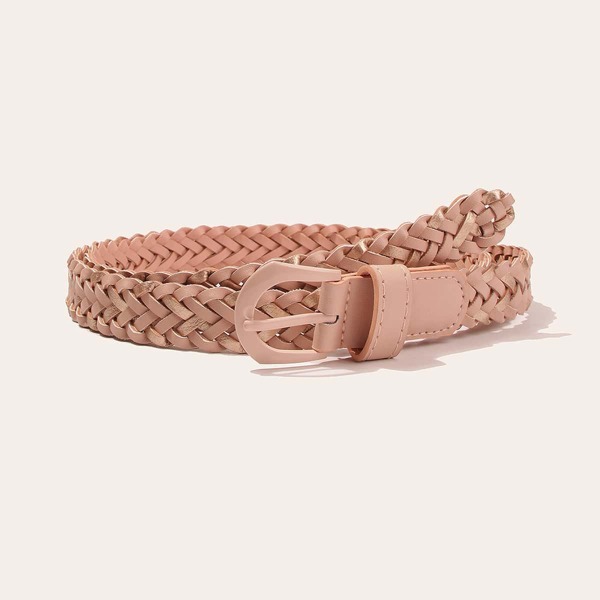 

Simple Woven Belt, Pink