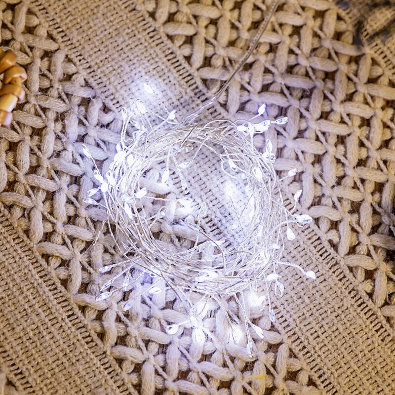 

1pc 3m Copper Wire String Light, White
