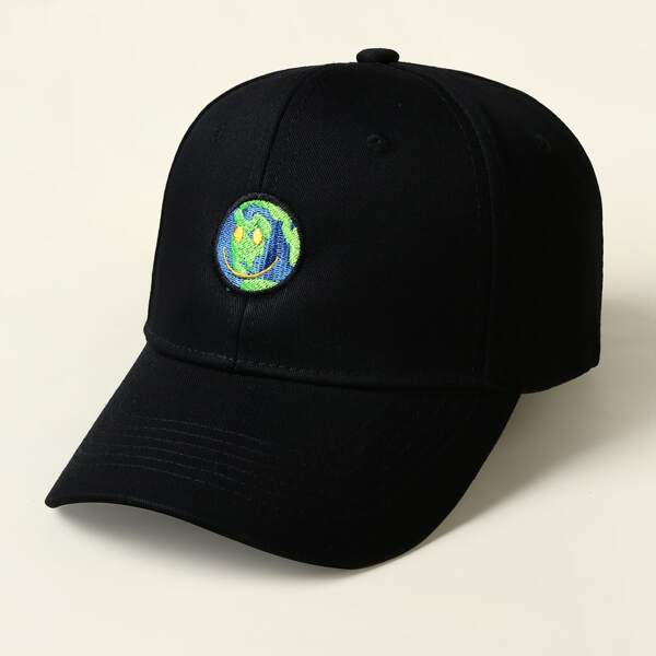 

Men Embroidered Baseball Cap, Black