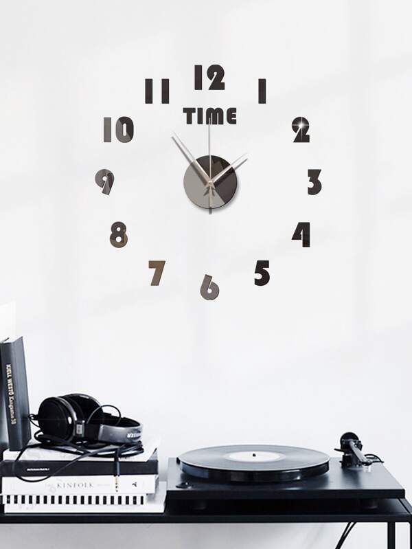 1 set reloj de pared de espejo | Mode de Mujer | SHEIN España Reloj de pared de números | Mode de Mujer | SHEIN España