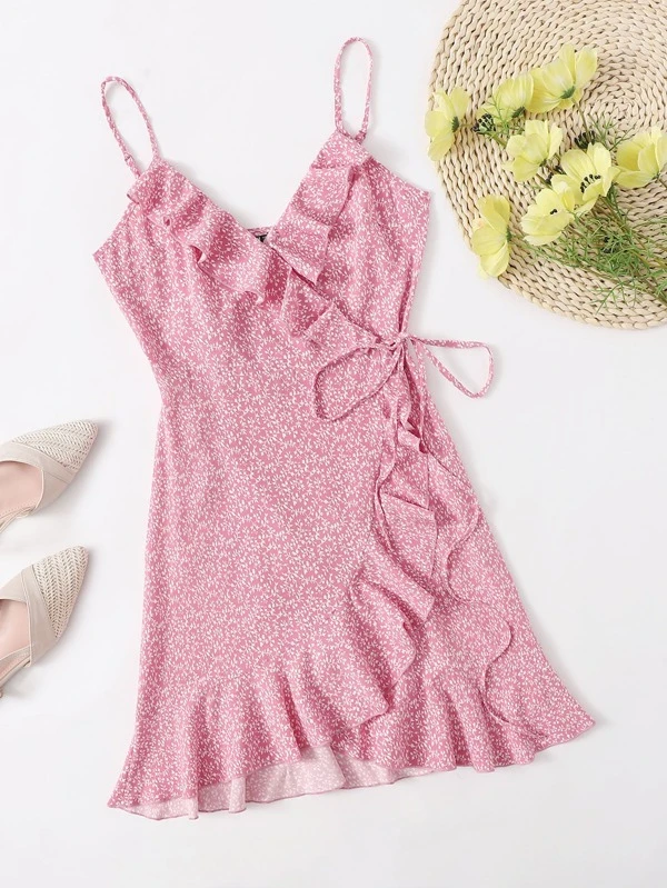 vestido rosa empoeirado