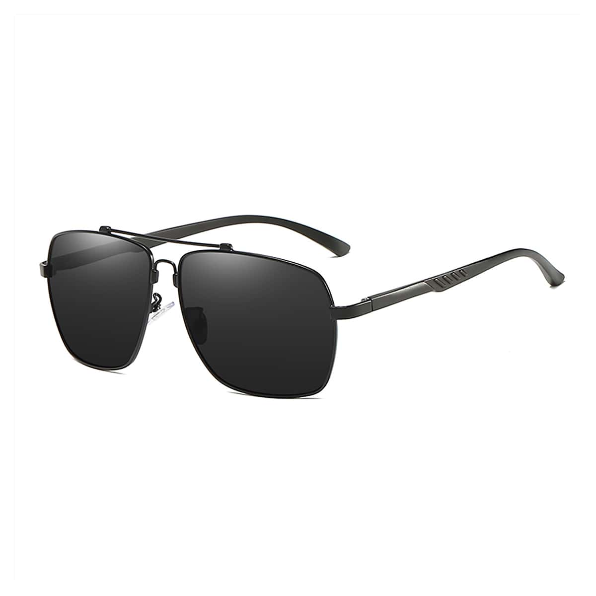 

Guys Top Bar Polarized Sunglasses, Black