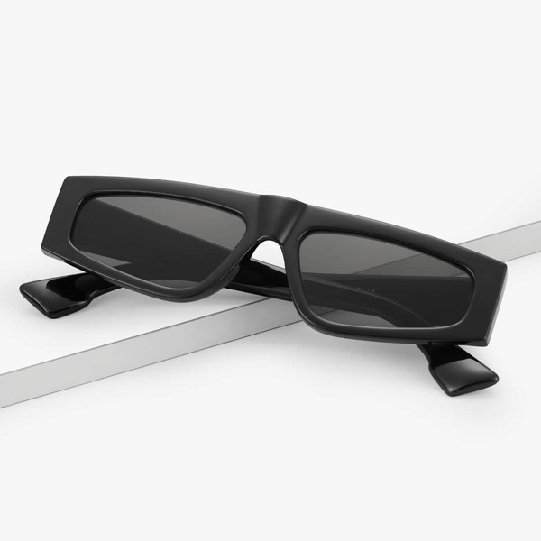 

Men Acrylic Frame Sunglasses, Black