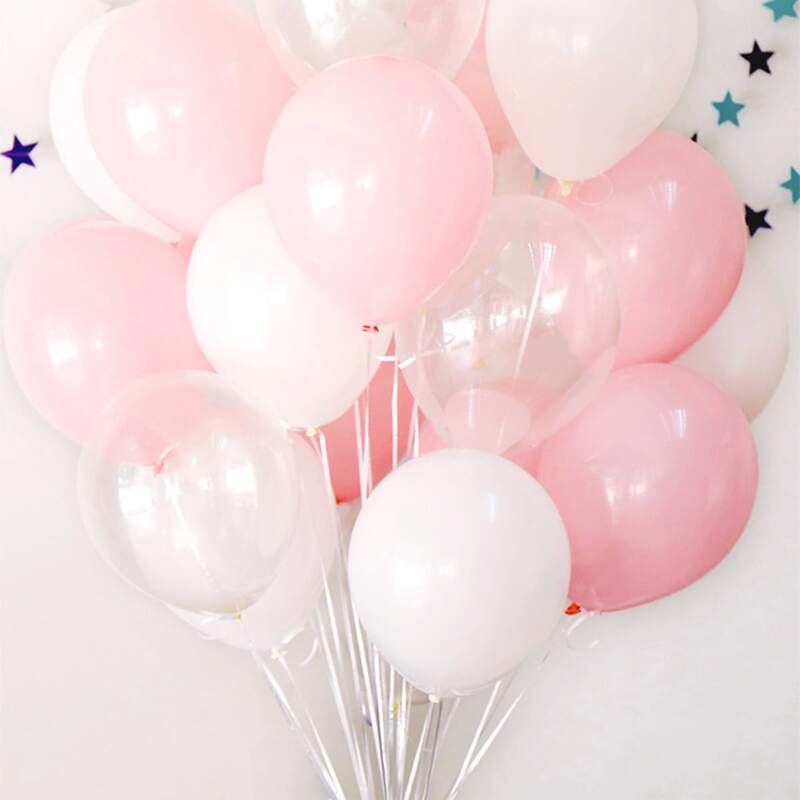 

25pcs Decorative Balloon Set, Multicolor