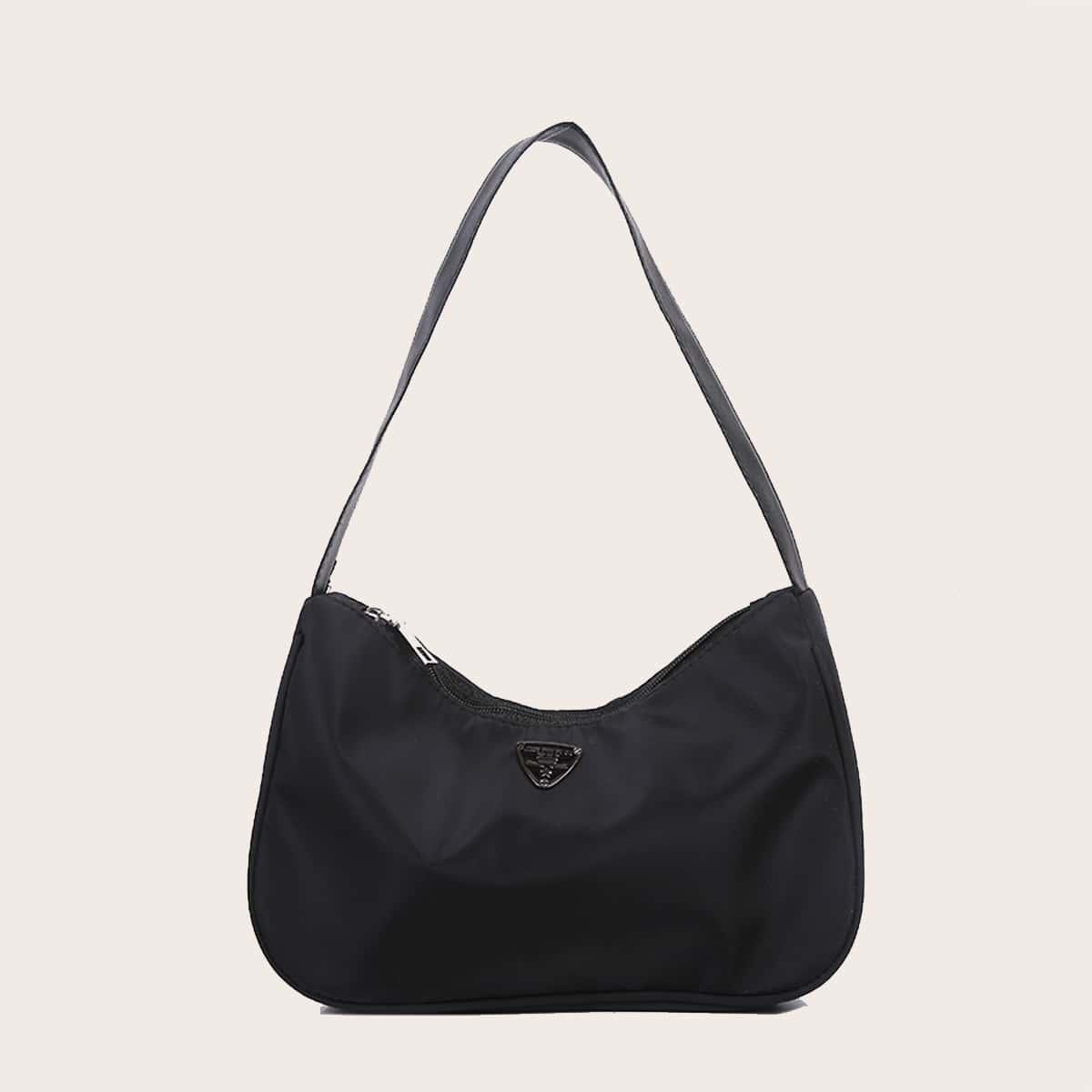 

Minimalist Baguette Bag, Black