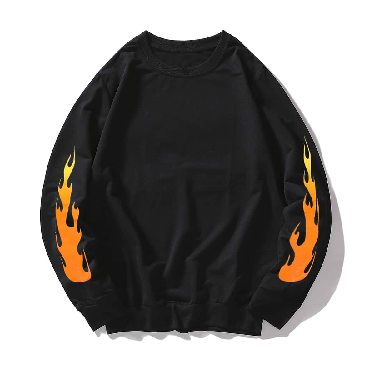 

Guys Fire Graphic Sweatshirt, Black