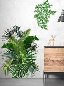 Nhãn dán tường Vine - màu xanh lá - Xem 1