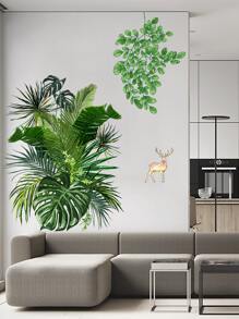 Nhãn dán tường Vine - màu xanh lá - Xem 2