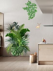 Nhãn dán tường Vine - màu xanh lá - Xem 5