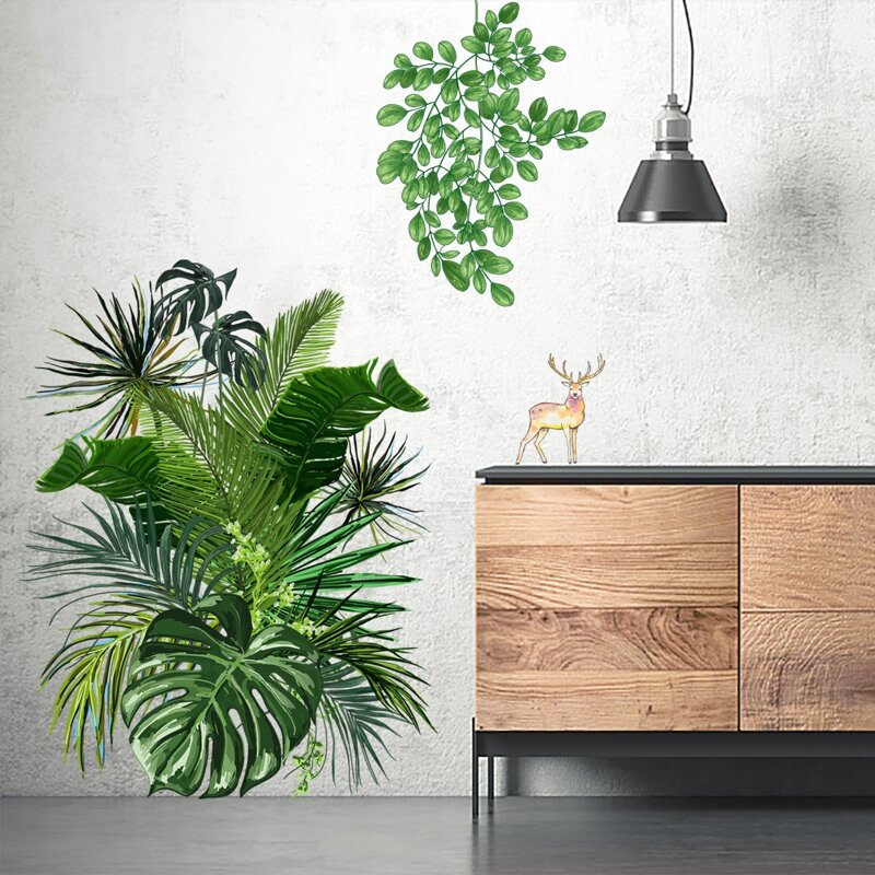 

Vine Print Wall Sticker, Green