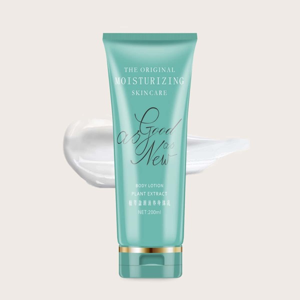 

1pc Plant Extract Hydrating Body Lotion, Green
