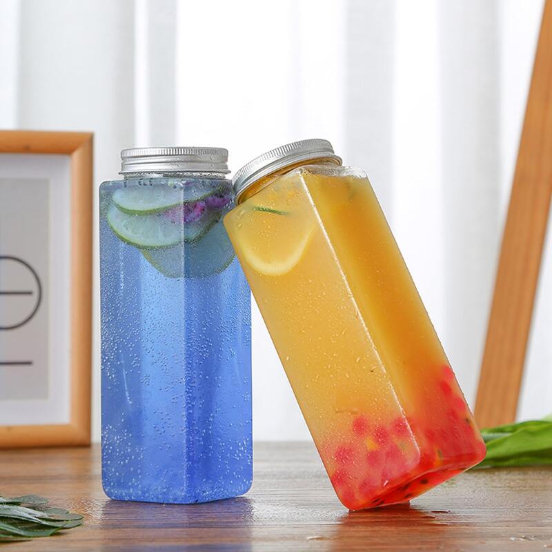 

1pc Plastic Drink Bottle, Clear