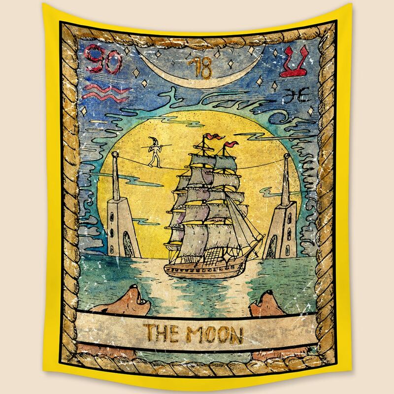 

Tarot Pattern Tapestry, Multicolor