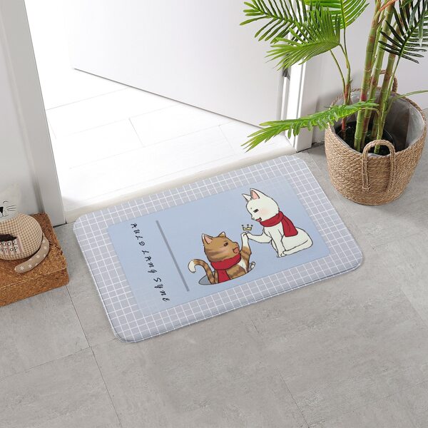 

Cartoon Graphic Floor Mat, Multicolor