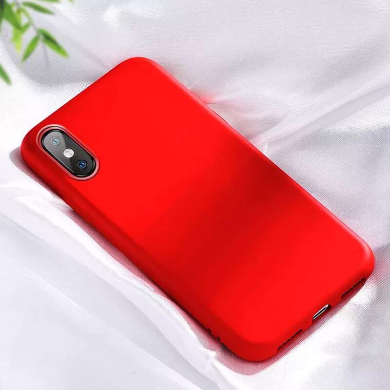 

Solid iPhone Case, Red