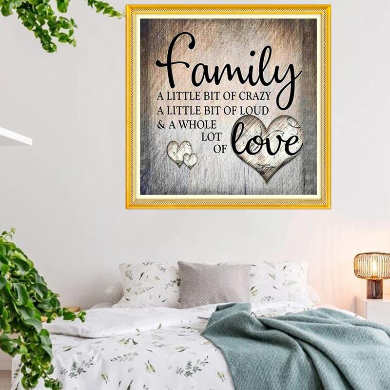 

Heart Print DIY Diamond Painting, Multicolor