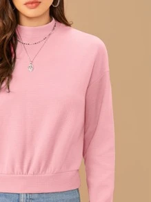 SHEIN Essnce Sudaderas Rosa - Rosa Pálido - Ver 4