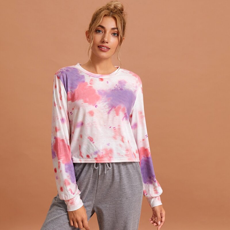 

Tie Dye Lounge Tee, Multicolor