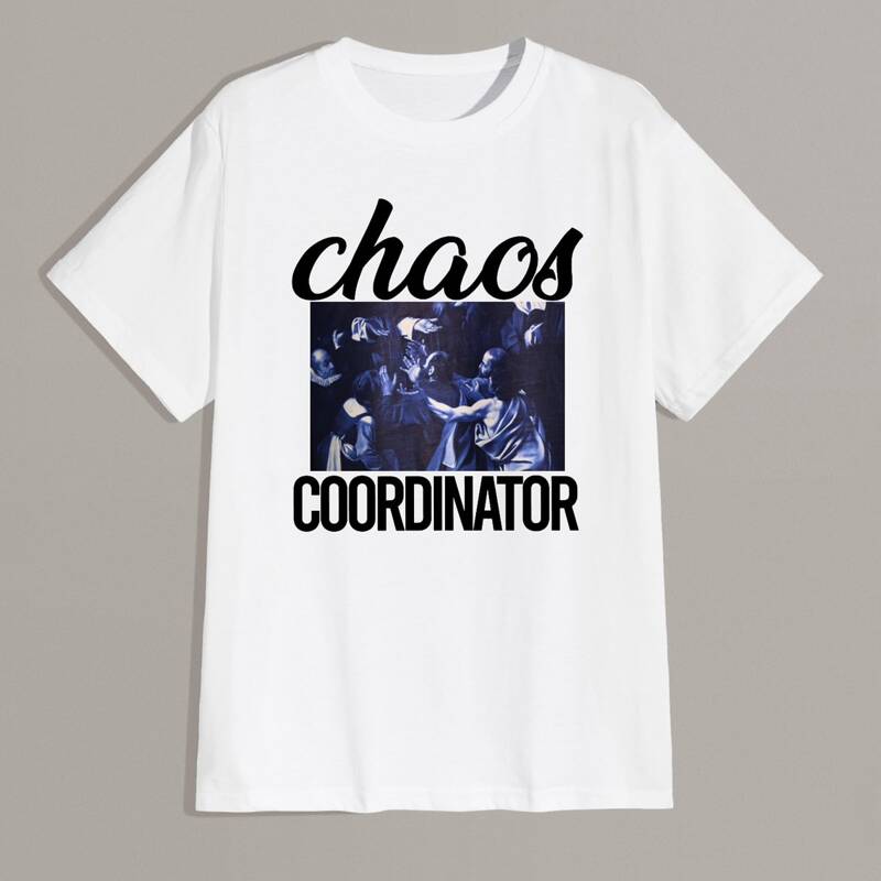 

Guys Letter Graphic Tee, White