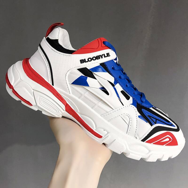 

Guys Lace-up Wide Fit Sneakers, Multicolor