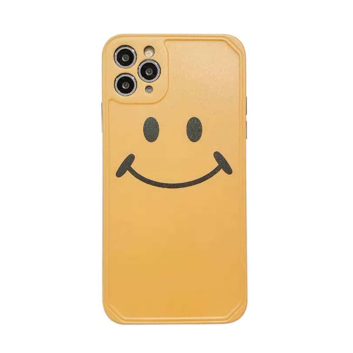 

Cartoon Pattern iPhone Case, Yellow
