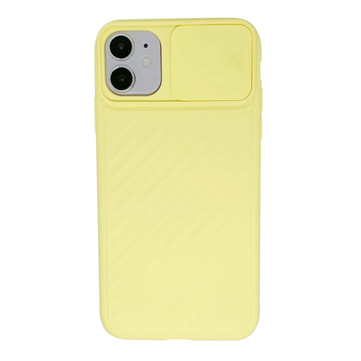 

Push Window Camera Protection iPhone Case, Yellow
