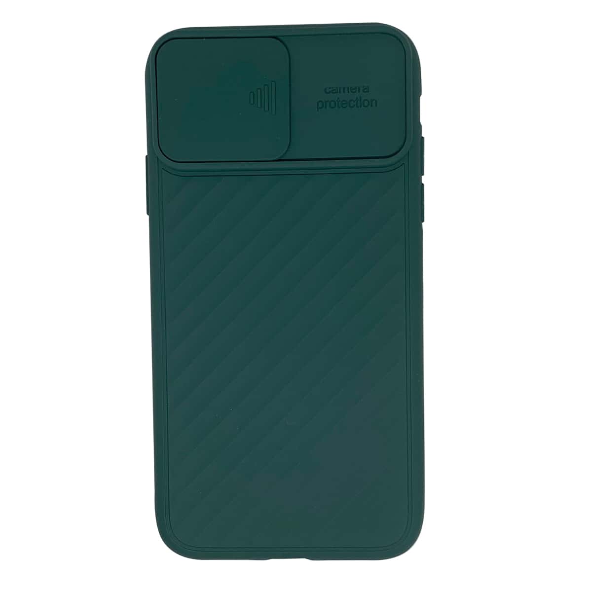 

Push Window Camera Protection iPhone Case, Dark green