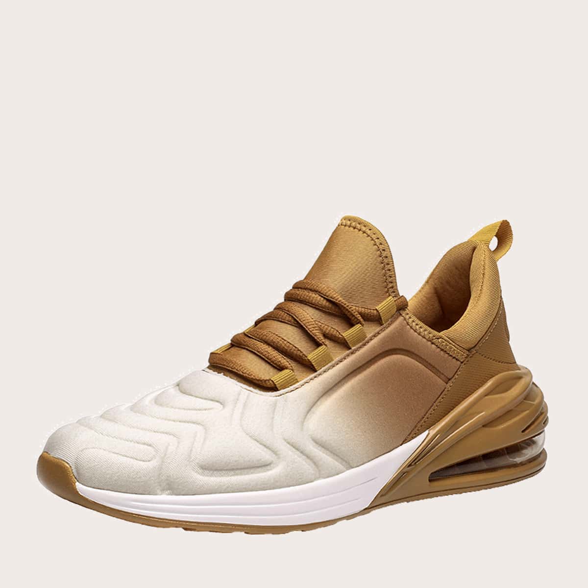 

Guys Lace-up Decor Wide Fit Colorblock Sneakers, Multicolor