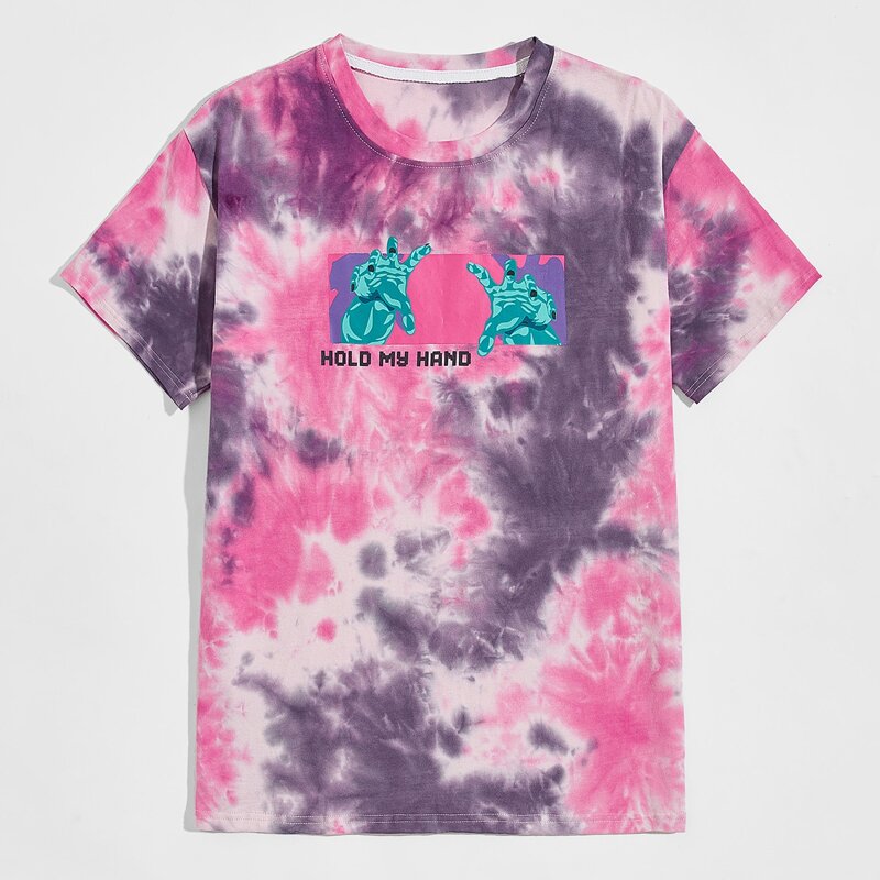 

Guys Tie Dye Tee, Multicolor