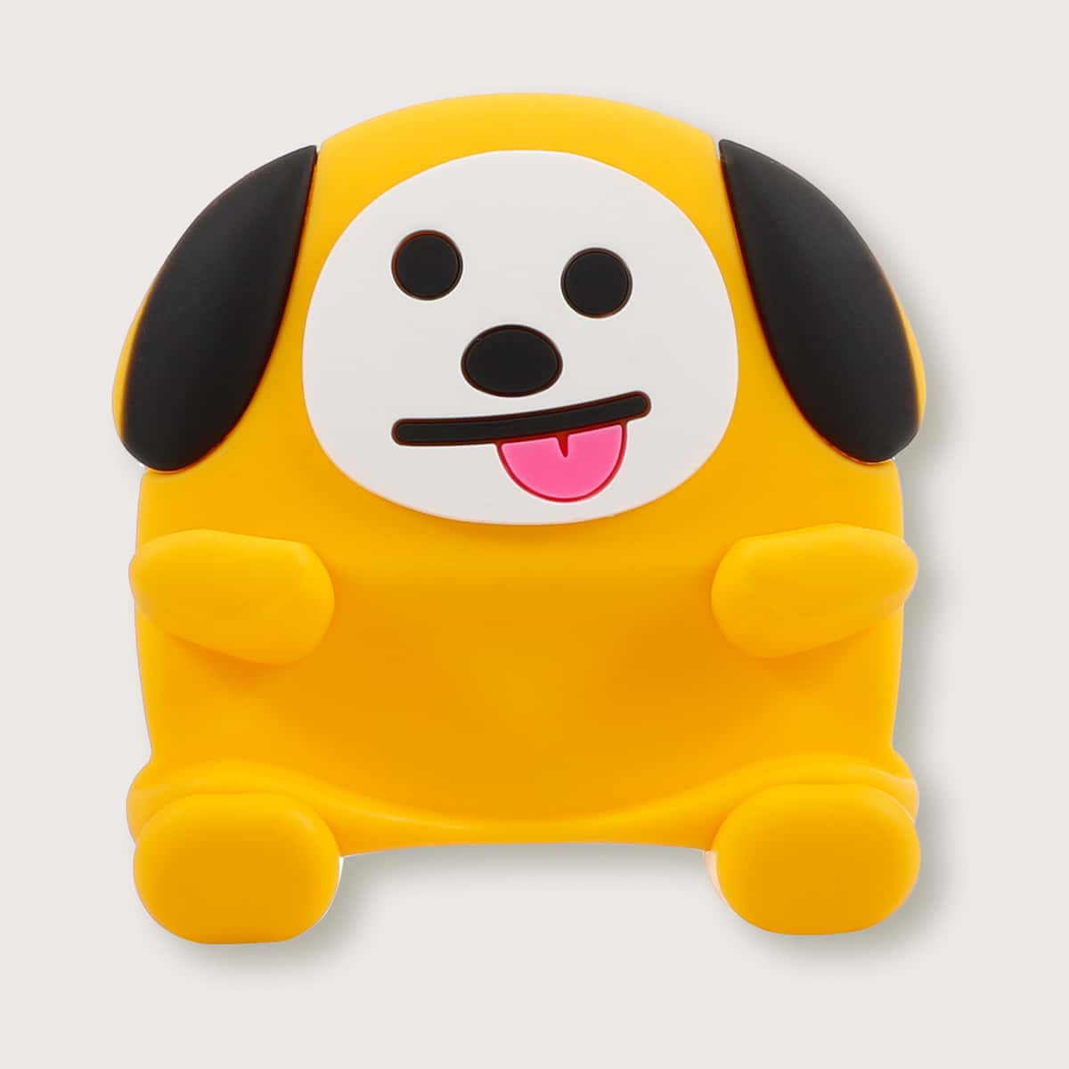 

1pc Desktop Cartoon Phone Holder, Yellow