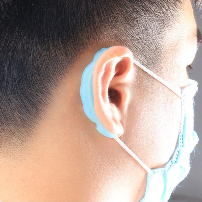 

2pcs Face Mask Protective Ear Hook, Mint blue