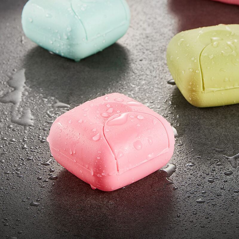 

1pc Random Color Soap Dish, Multicolor