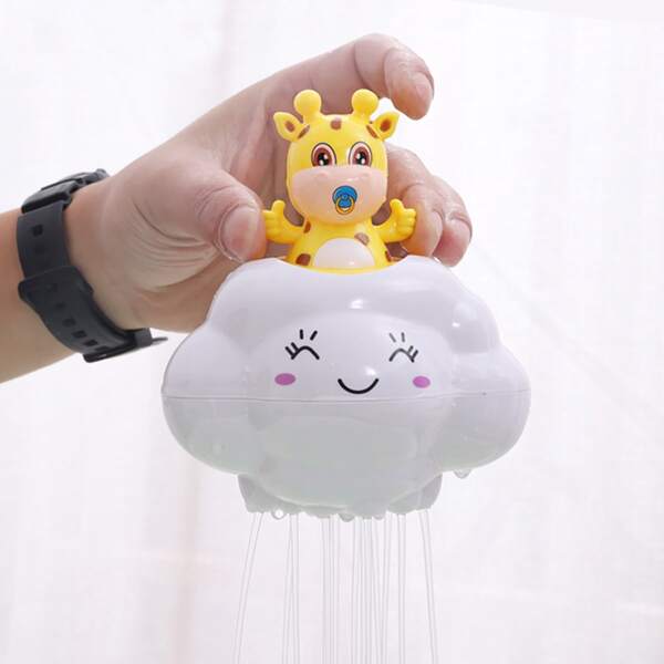 

Kids Bathroom Cartoon Sprinkling Toy, White