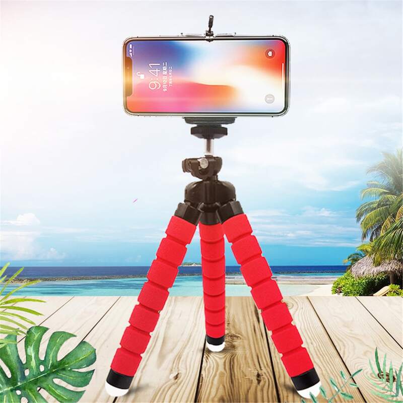 

Multifunction Phone Tripod, Red