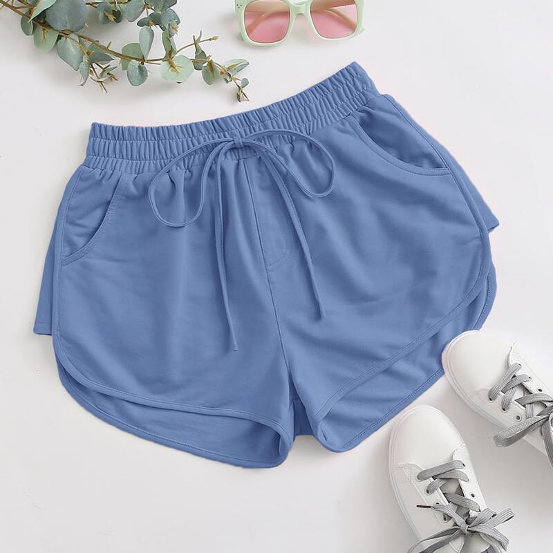 

Pocket Front Dolphin Shorts, Dusty blue