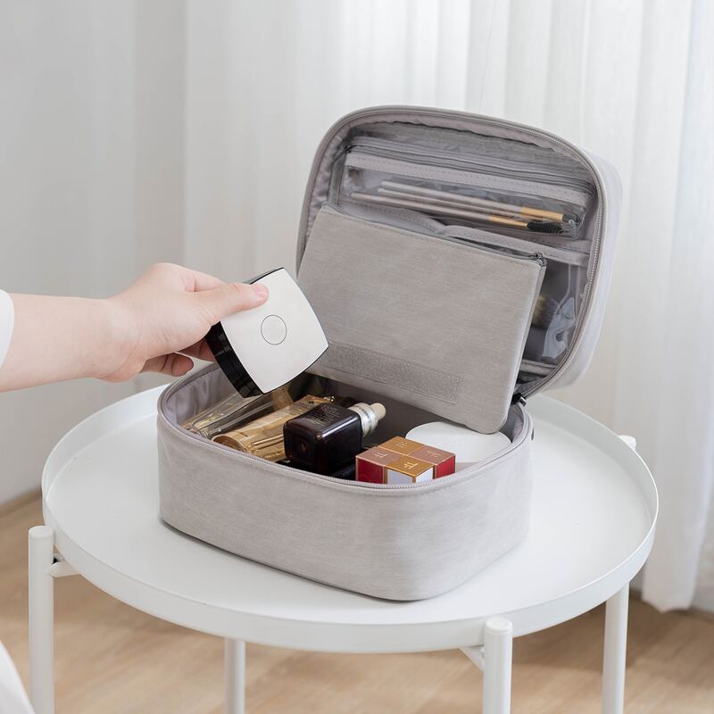 

Solid Travel Storage Bag, Grey