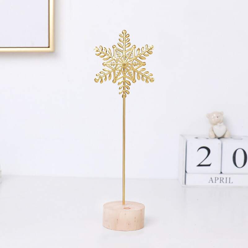 

Snowflake Shaped Decorative Object, Multicolor