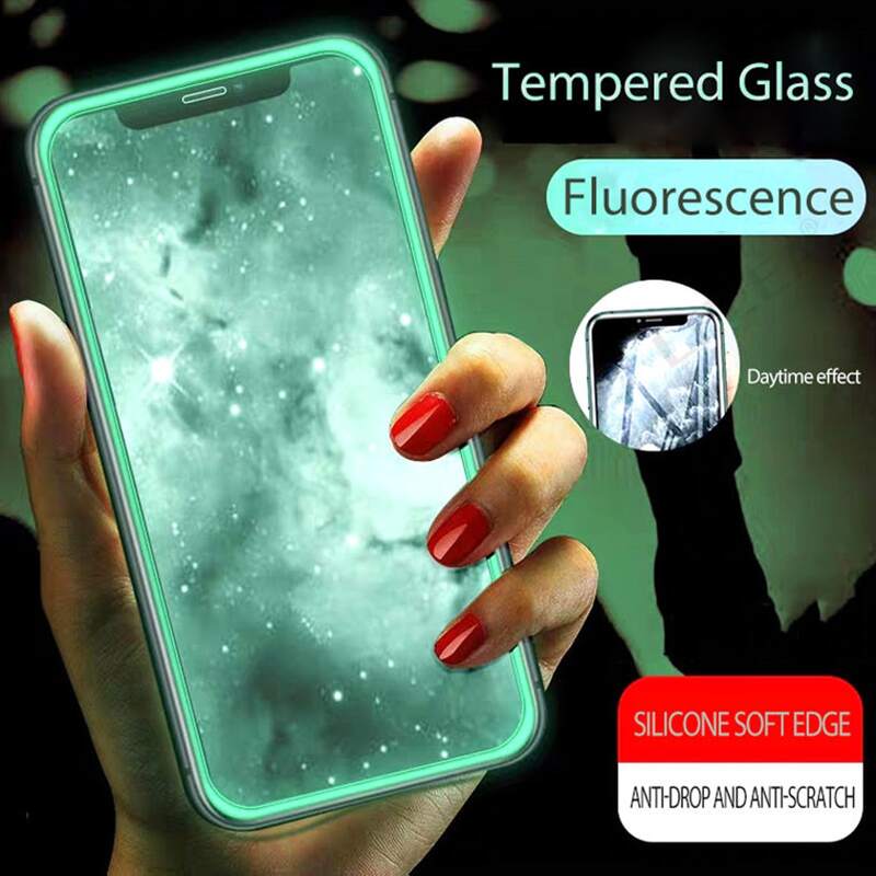 

Luminous Frame iPhone Tempered Film, Clear