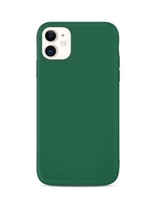 1 pieza Funda compatible con iPhone unicolor