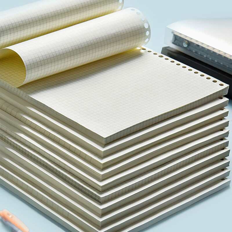 

60sheets 20 Hole Loose-leaf Inner Page, Beige